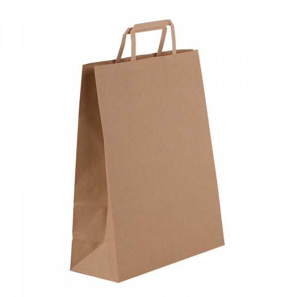 Confezione da 50 shopper 27+12x37cm